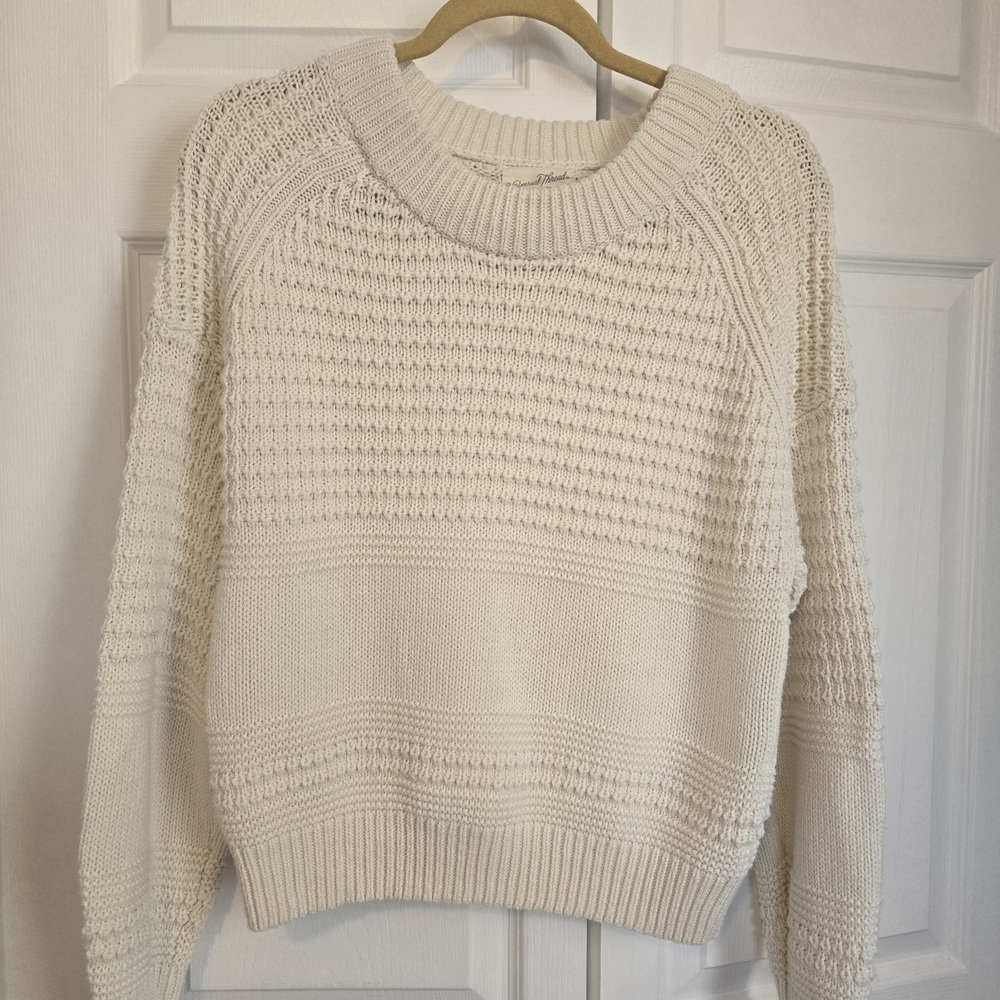 Universal Thread - Cozy Cream Knit Sweater